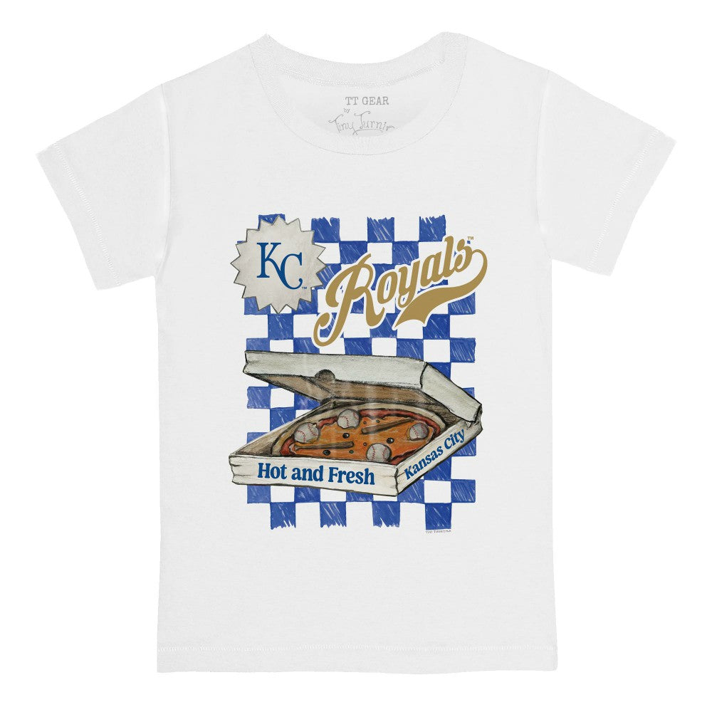 Kansas City Royals Tiny Turnip Youth Pizza T-Shirt - MLB