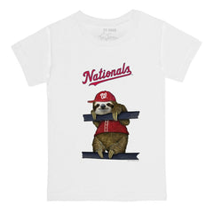 Washington Nationals Tiny Turnip Youth Sloth T-Shirt - MLB