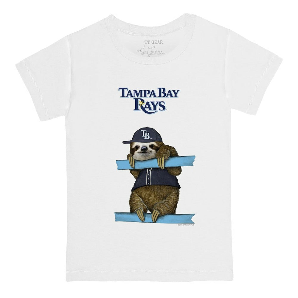 Tampa Bay Rays Tiny Turnip Youth Sloth T-Shirt - MLB