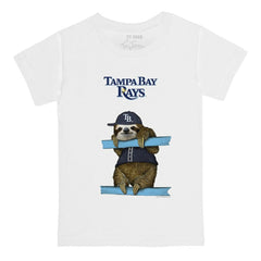 Tampa Bay Rays Tiny Turnip Youth Sloth T-Shirt - MLB