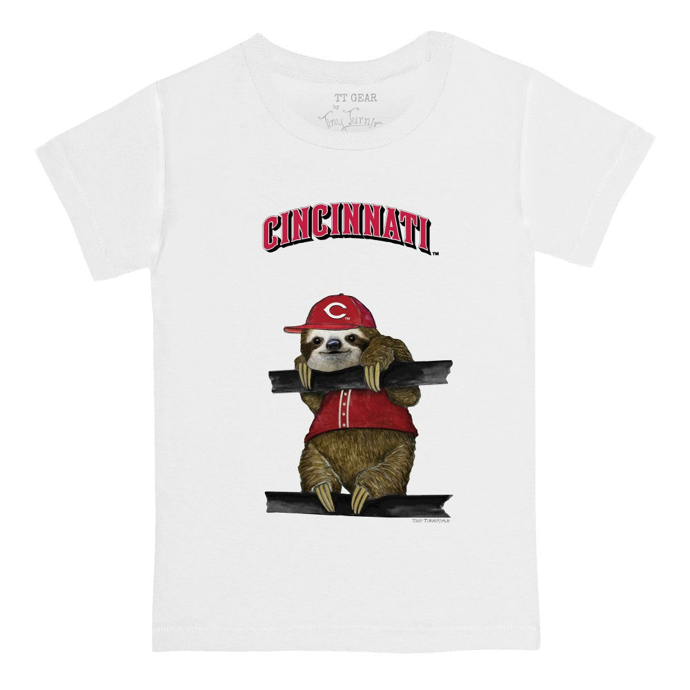 Cincinnati Reds Tiny Turnip Youth Sloth T-Shirt - MLB