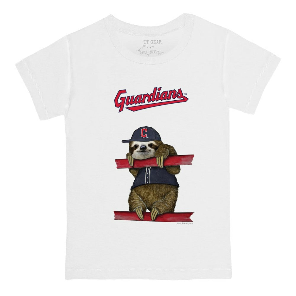 Cleveland Guardians Tiny Turnip Youth Sloth T-Shirt - MLB