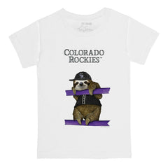 Colorado Rockies Tiny Turnip Youth Sloth T-Shirt - MLB