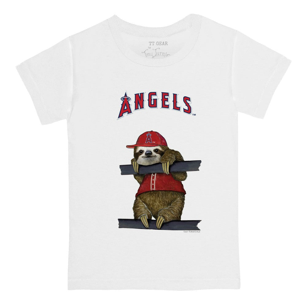 Los Angeles Angels Tiny Turnip Youth Sloth T-Shirt - MLB