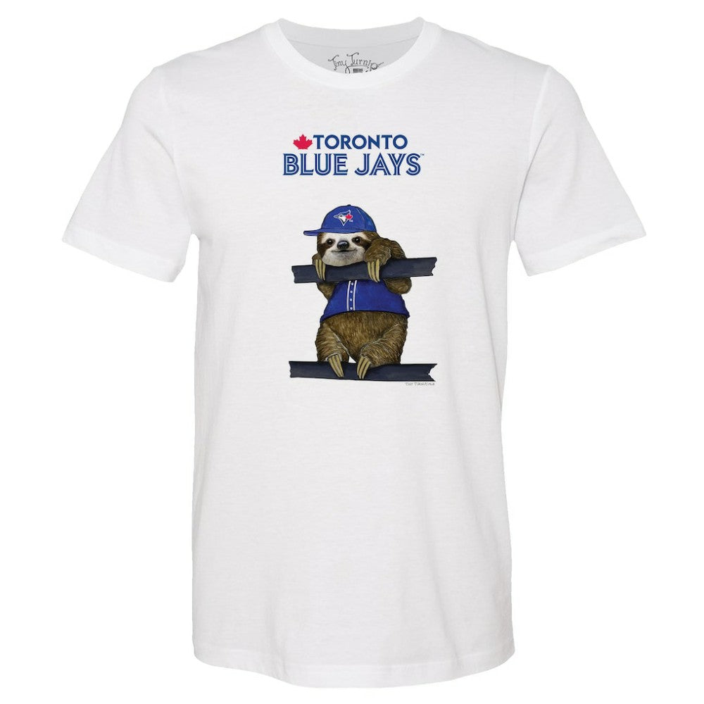 Toronto Blue Jays Tiny Turnip Unisex Sloth T-Shirt - MLB