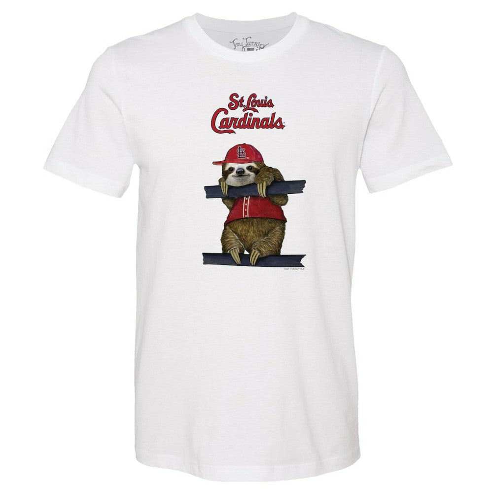 St. Louis Cardinals Tiny Turnip Unisex Sloth T-Shirt - MLB