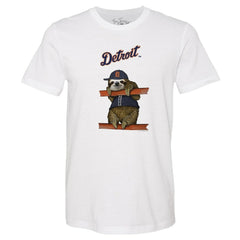 Detroit Tigers Tiny Turnip Unisex Sloth T-Shirt - MLB
