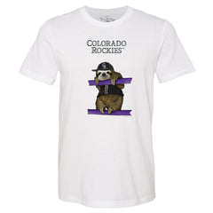 Colorado Rockies Tiny Turnip Unisex Sloth T-Shirt - MLB