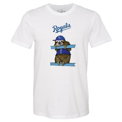 Kansas City Royals Tiny Turnip Unisex Sloth T-Shirt - MLB