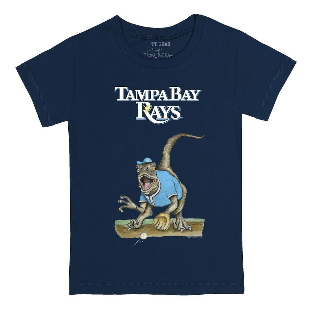 Tampa Bay Rays Tiny Turnip Youth Velociraptor T-Shirt - MLB