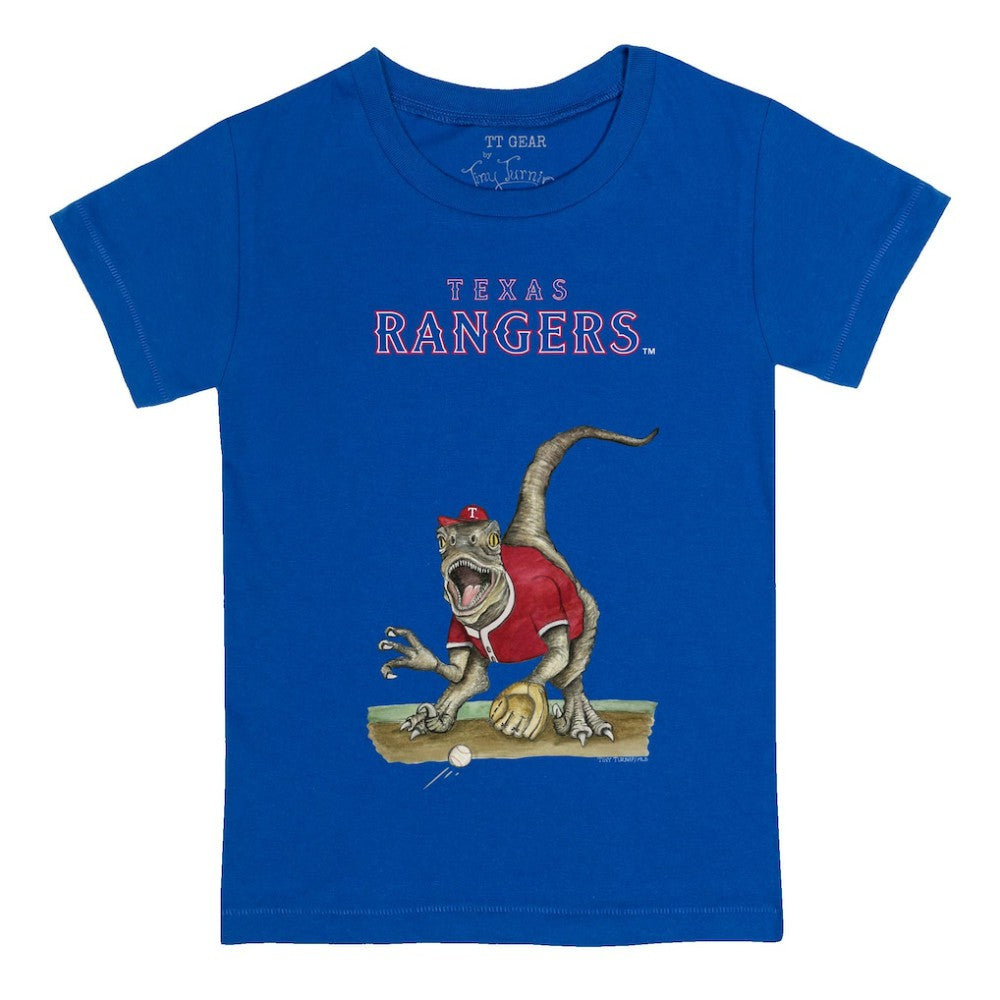 Texas Rangers Tiny Turnip Youth Velociraptor T-Shirt - MLB