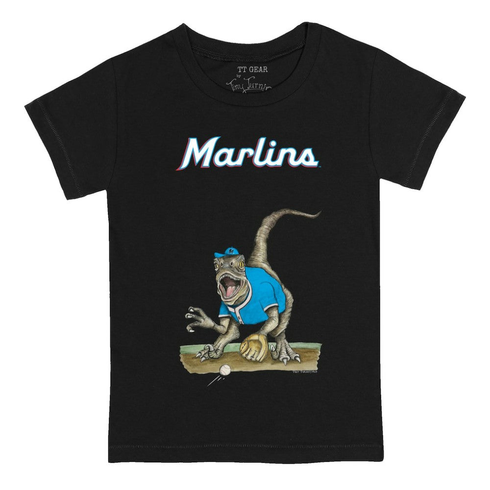 Miami Marlins Tiny Turnip Youth Velociraptor T-Shirt - MLB