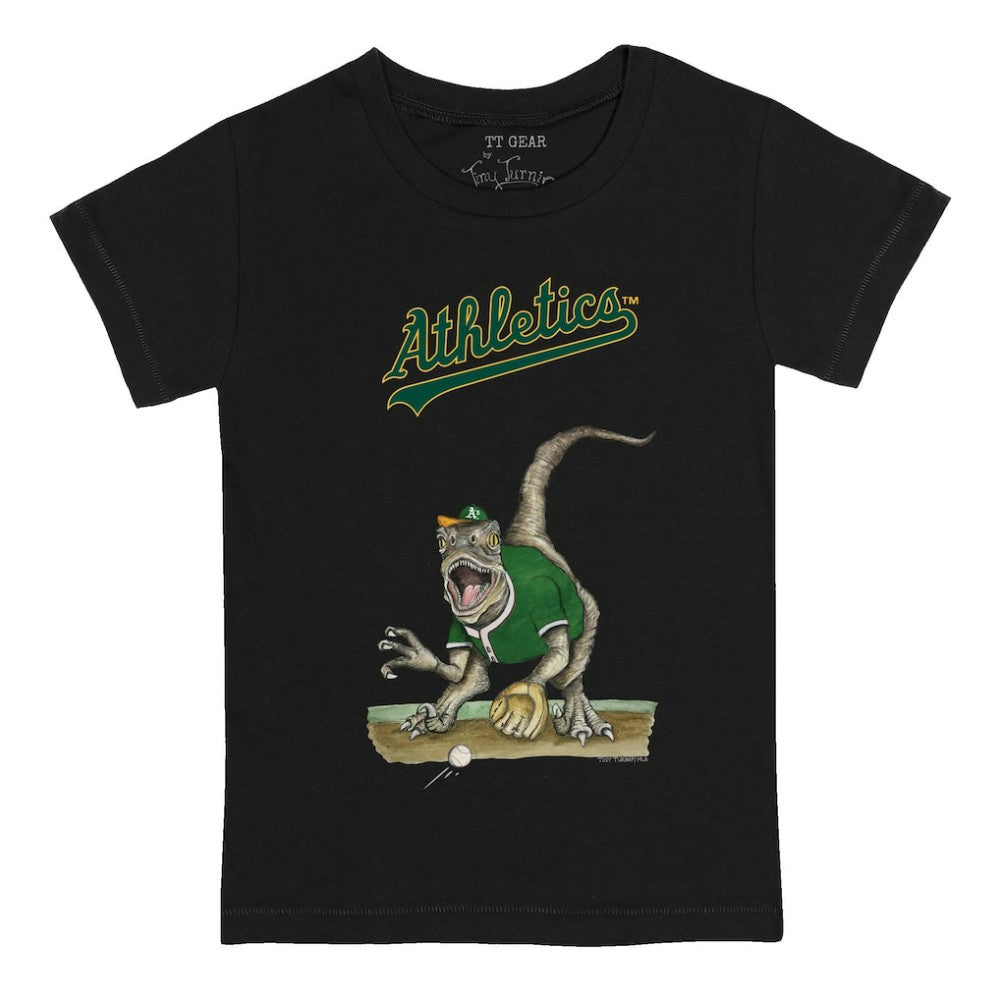 Athletics Tiny Turnip Youth Velociraptor T-Shirt - MLB