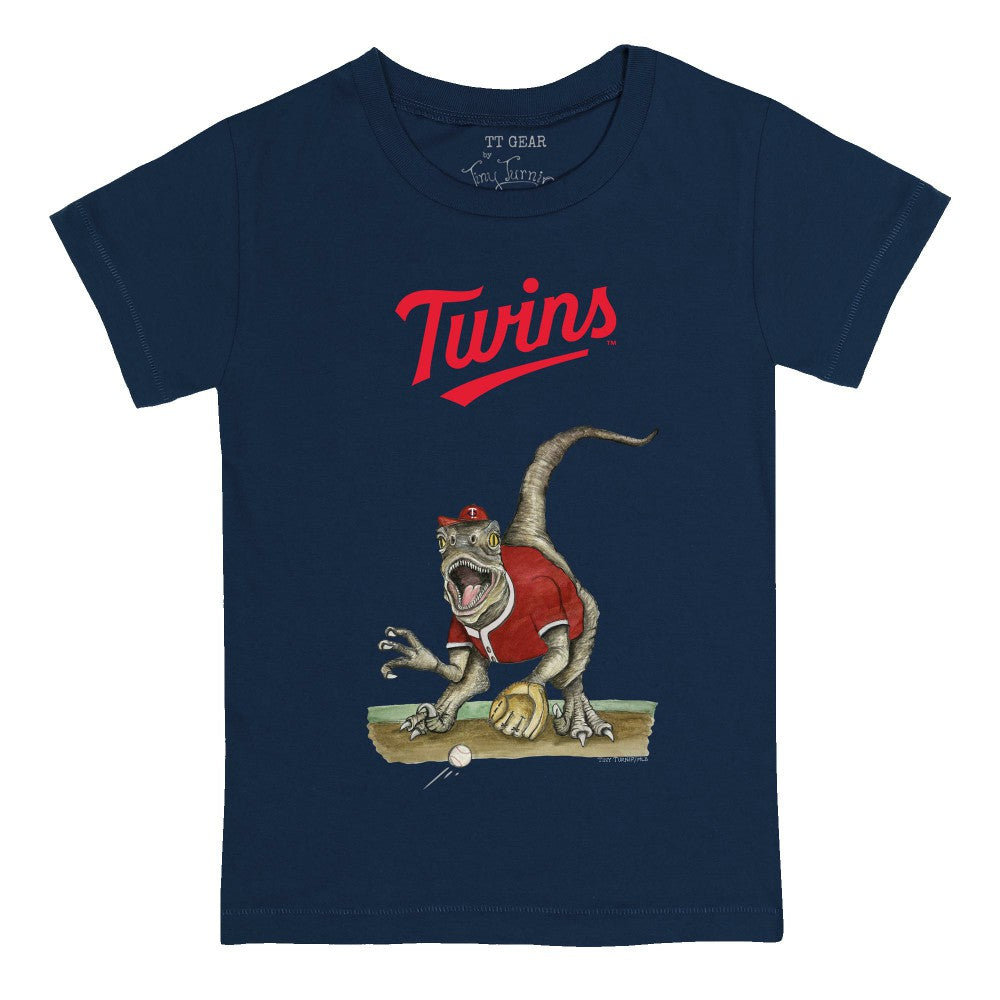 Minnesota Twins Tiny Turnip Youth Velociraptor T-Shirt - MLB