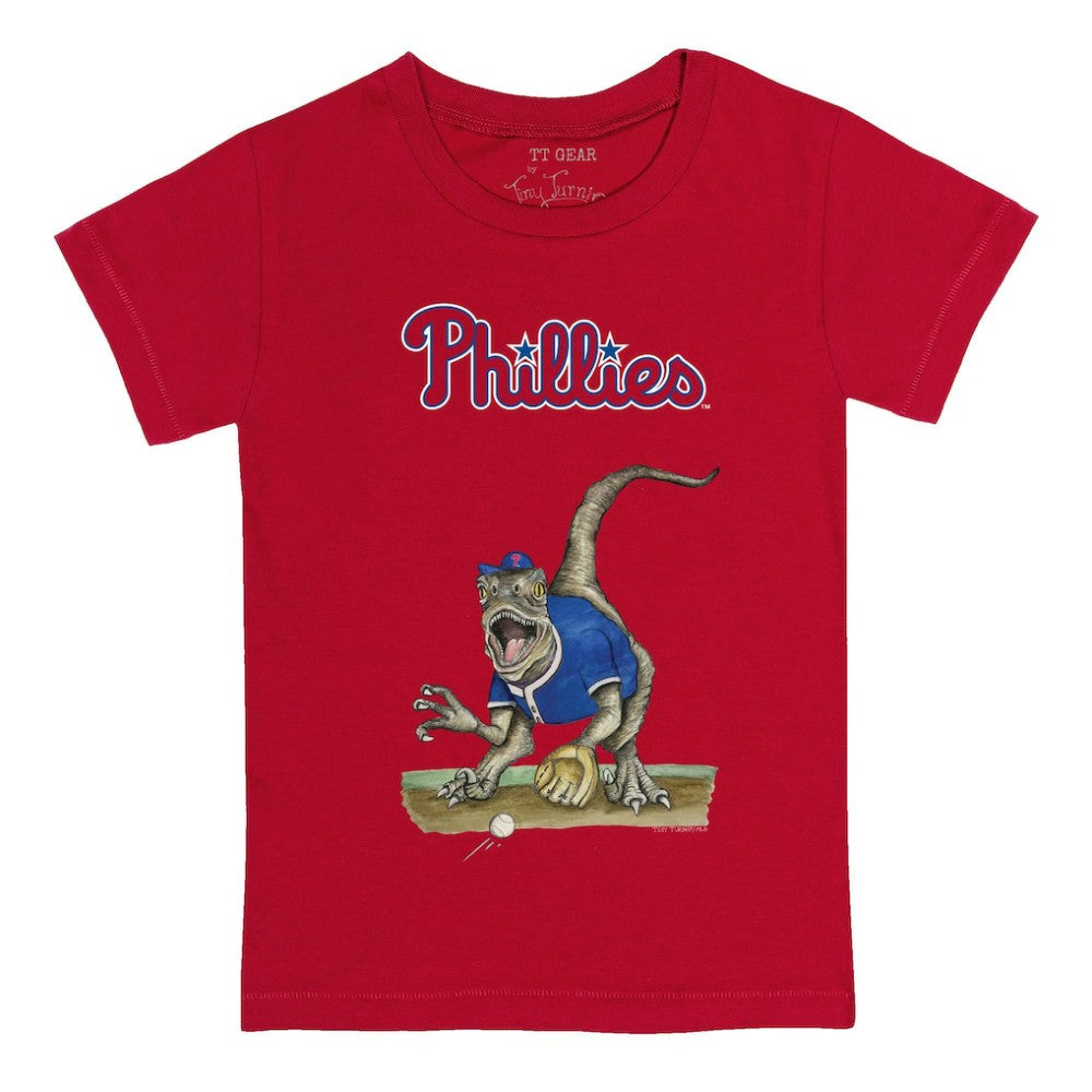 Philadelphia Phillies Tiny Turnip Youth Velociraptor T-Shirt - MLB