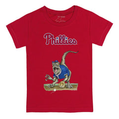 Philadelphia Phillies Tiny Turnip Youth Velociraptor T-Shirt - MLB