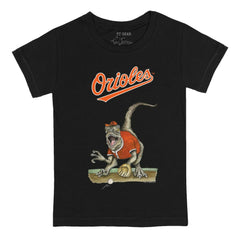 Baltimore Orioles Tiny Turnip Youth Velociraptor T-Shirt - MLB
