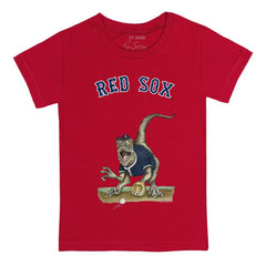 Boston Red Sox Tiny Turnip Youth Velociraptor T-Shirt - MLB