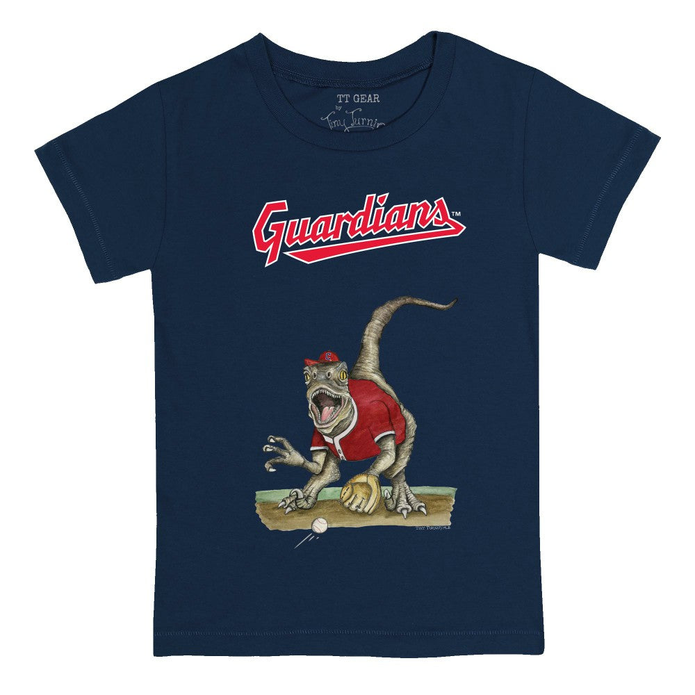Cleveland Guardians Tiny Turnip Youth Velociraptor T-Shirt - MLB