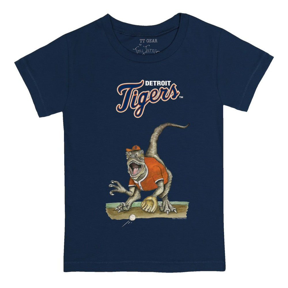 Detroit Tigers Tiny Turnip Youth Velociraptor T-Shirt - MLB