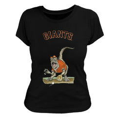 San Francisco Giants Tiny Turnip Women's Velociraptor T-Shirt - MLB