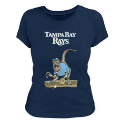 Tampa Bay Rays Tiny Turnip Women's Velociraptor T-Shirt - MLB