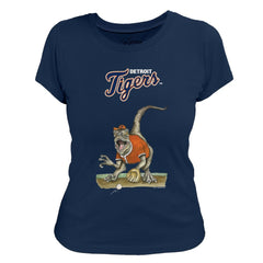 Detroit Tigers Tiny Turnip Women's Velociraptor T-Shirt - MLB