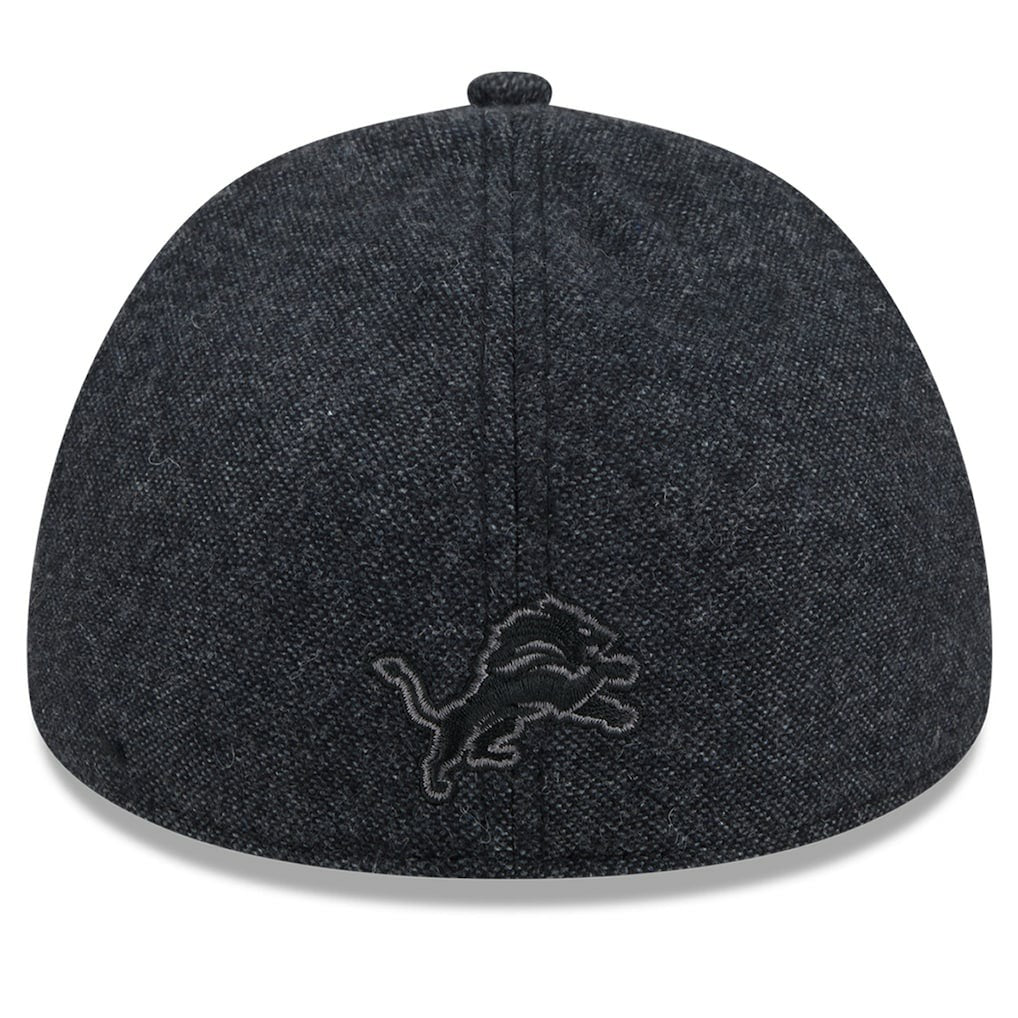 Detroit Lions New Era Peaky Duckbill Fitted Hat Gray | NFL