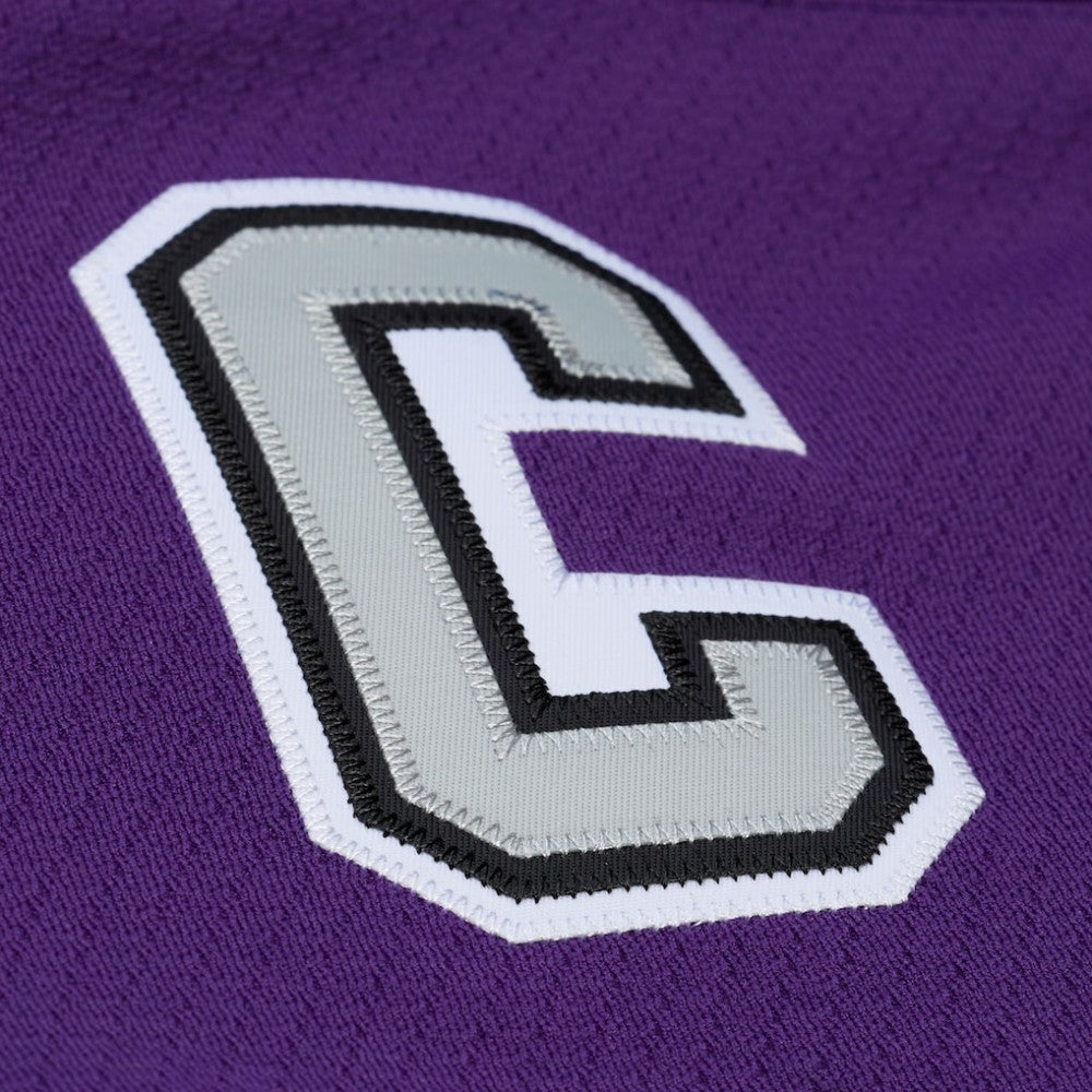 Los Angeles Kings Mitchell & Ness x Just Don Jersey Hoodie - Purple - NHL