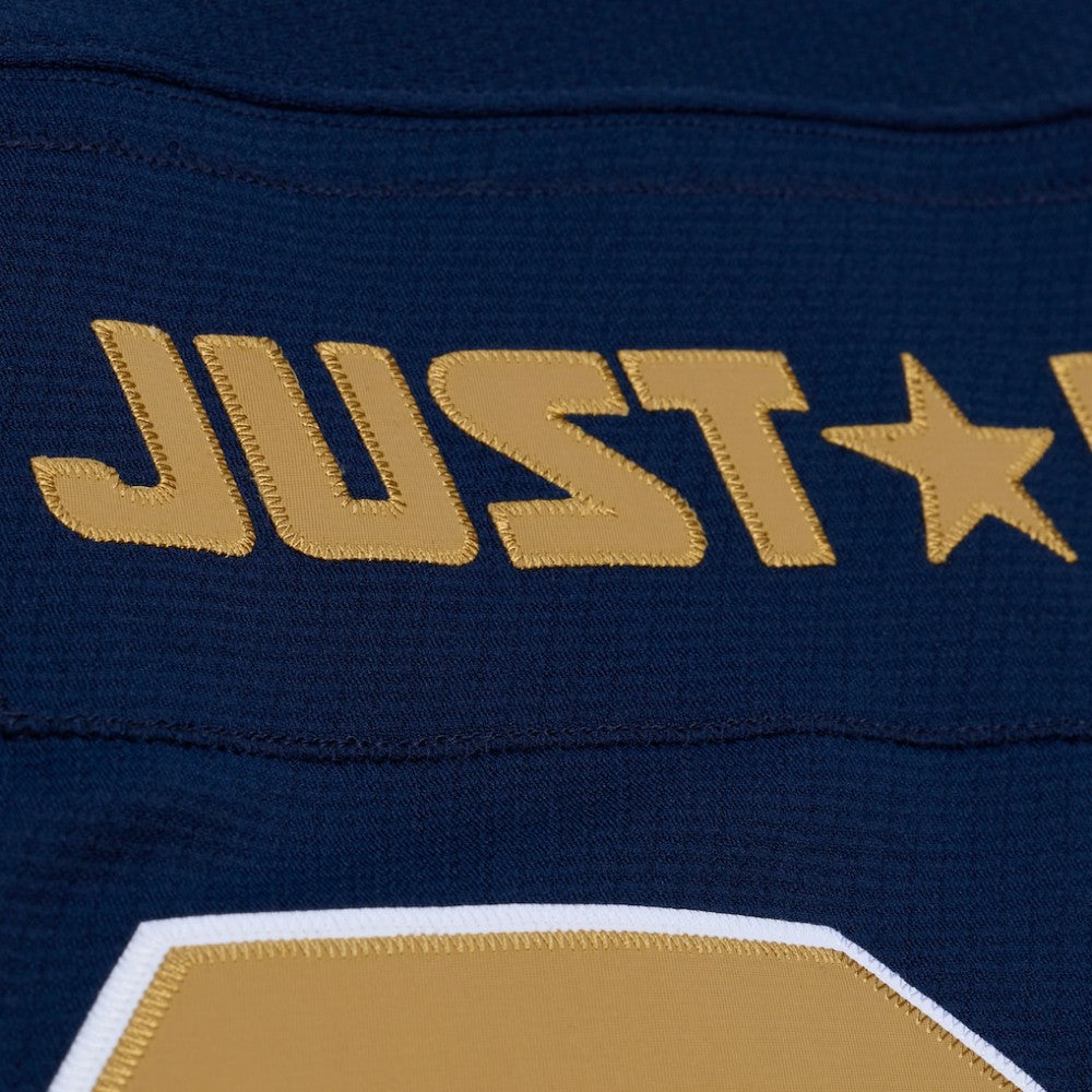 Pittsburgh Penguins Mitchell & Ness x Just Don Jersey Hoodie - Navy - NHL