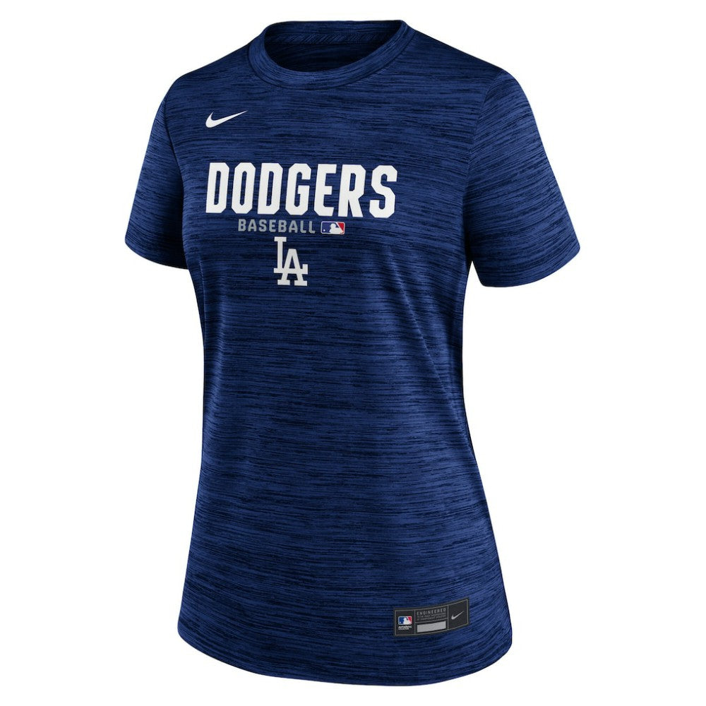 Los Angeles Dodgers Nike Women's Authentic Collection Velocity Dri-FIT T-Shirt - MLB