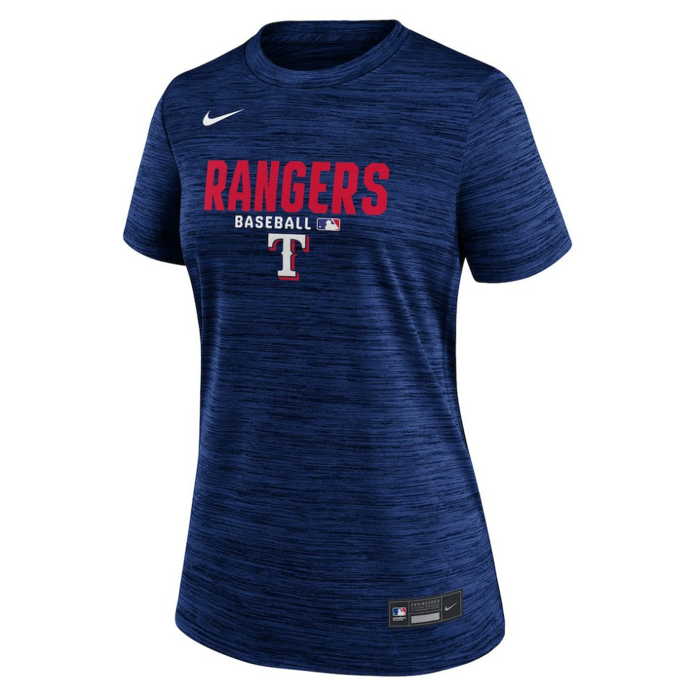 Texas Rangers Nike Women's Authentic Collection Velocity Dri-FIT T-Shirt - MLB