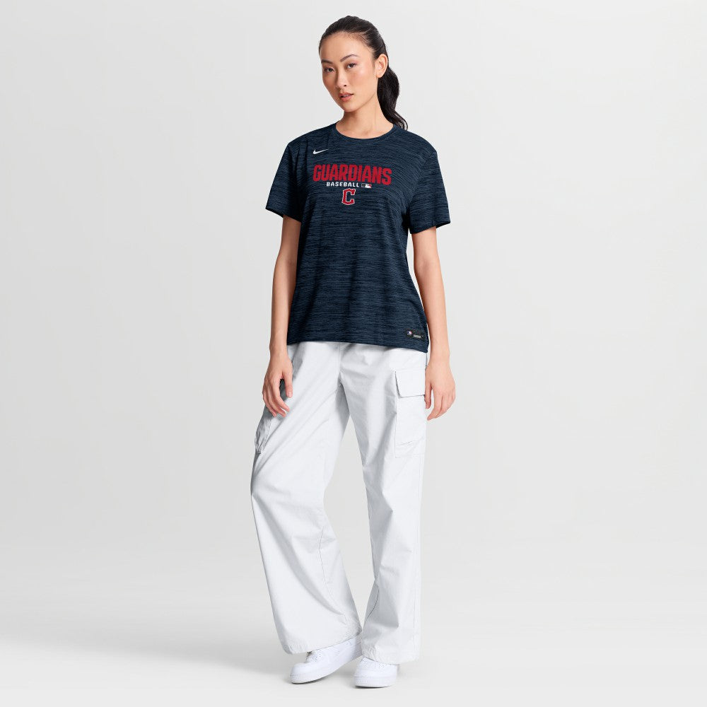 Cleveland Guardians Nike Women's Authentic Collection Velocity Dri-FIT T-Shirt - MLB