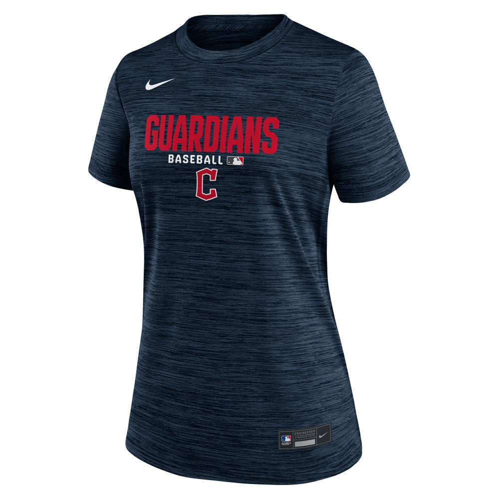 Cleveland Guardians Nike Women's Authentic Collection Velocity Dri-FIT T-Shirt - MLB