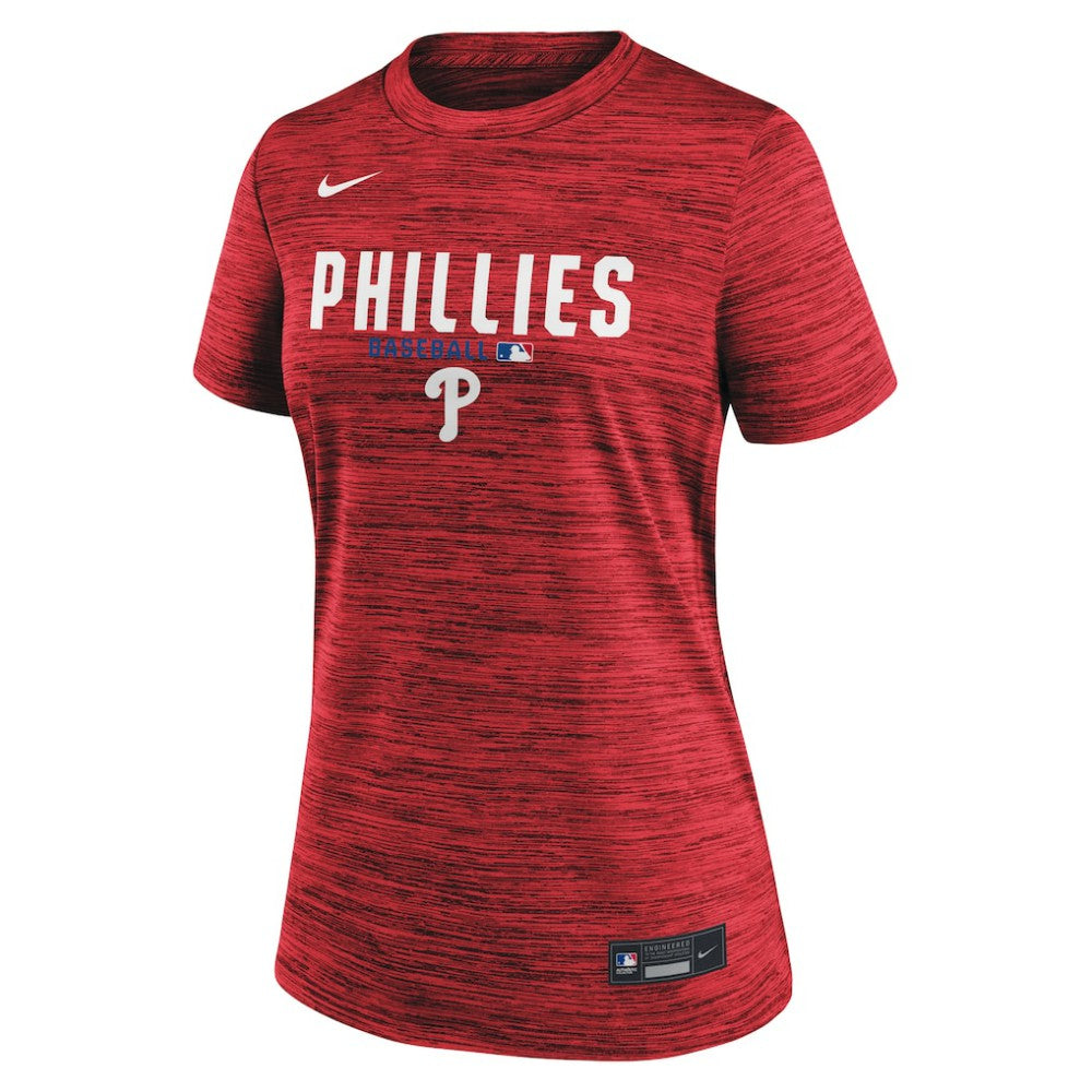 Philadelphia Phillies Nike Women's Authentic Collection Velocity Dri-FIT T-Shirt - MLB