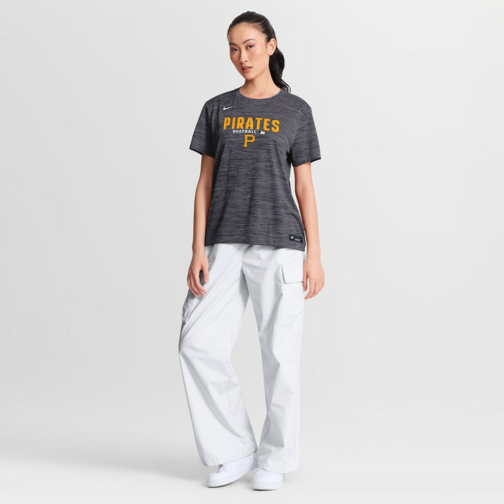 Pittsburgh Pirates Nike Women's Authentic Collection Velocity Dri-FIT T-Shirt - MLB