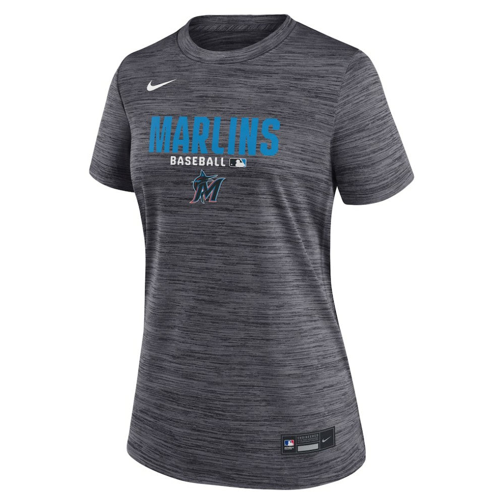 Miami Marlins Nike Women's Authentic Collection Velocity Dri-FIT T-Shirt - MLB