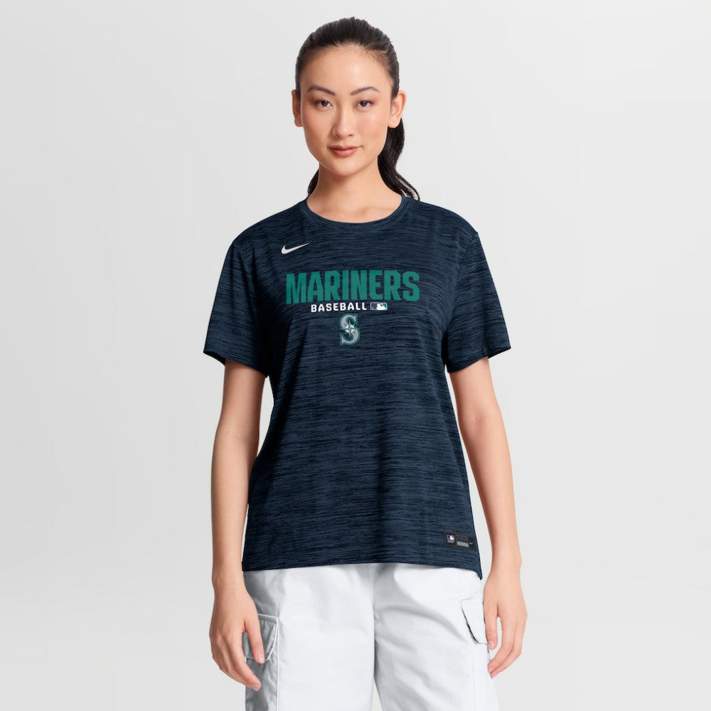 Seattle Mariners Nike Women's Authentic Collection Velocity Dri-FIT T-Shirt - MLB