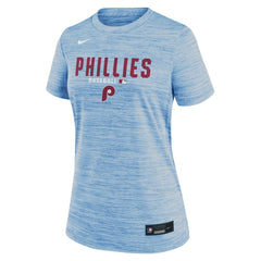 Philadelphia Phillies Nike Women's Authentic Collection Alternate Logo Velocity Dri-FIT T-Shirt - MLB