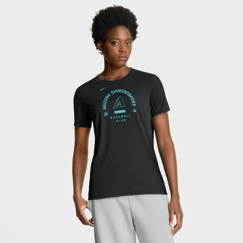 Arizona Diamondbacks Nike Women's Authentic Collection Early Work Tri-Blend Dri-FIT T-Shirt - MLB