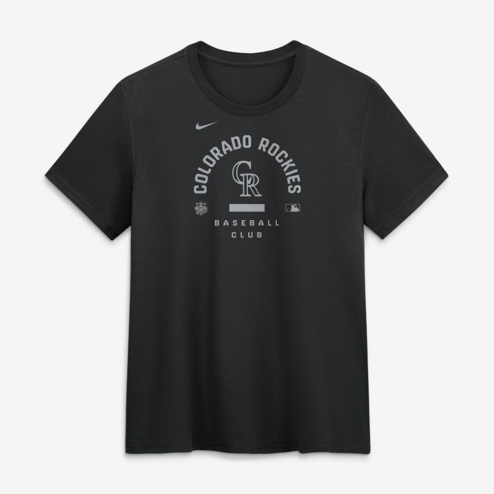 Colorado Rockies Nike Women's Authentic Collection Early Work Tri-Blend Dri-FIT T-Shirt - MLB