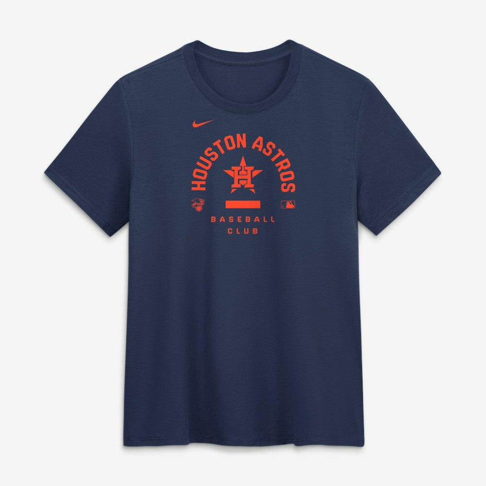 Houston Astros Nike Women's Authentic Collection Early Work Tri-Blend Dri-FIT T-Shirt - MLB