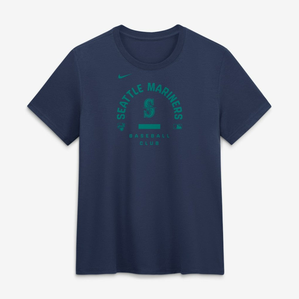 Seattle Mariners Nike Women's Authentic Collection Early Work Tri-Blend Dri-FIT T-Shirt - MLB
