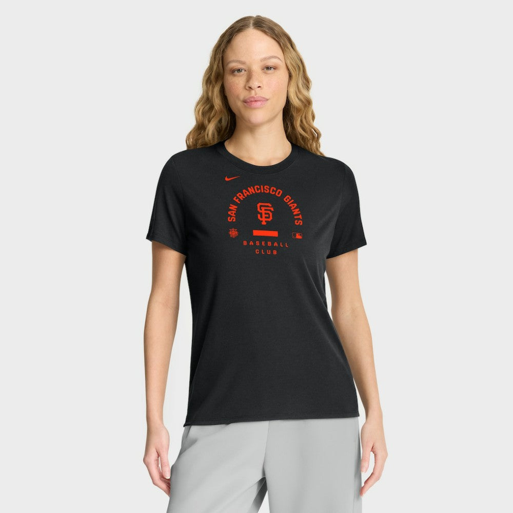 San Francisco Giants Nike Women's Authentic Collection Early Work Tri-Blend Dri-FIT T-Shirt - MLB