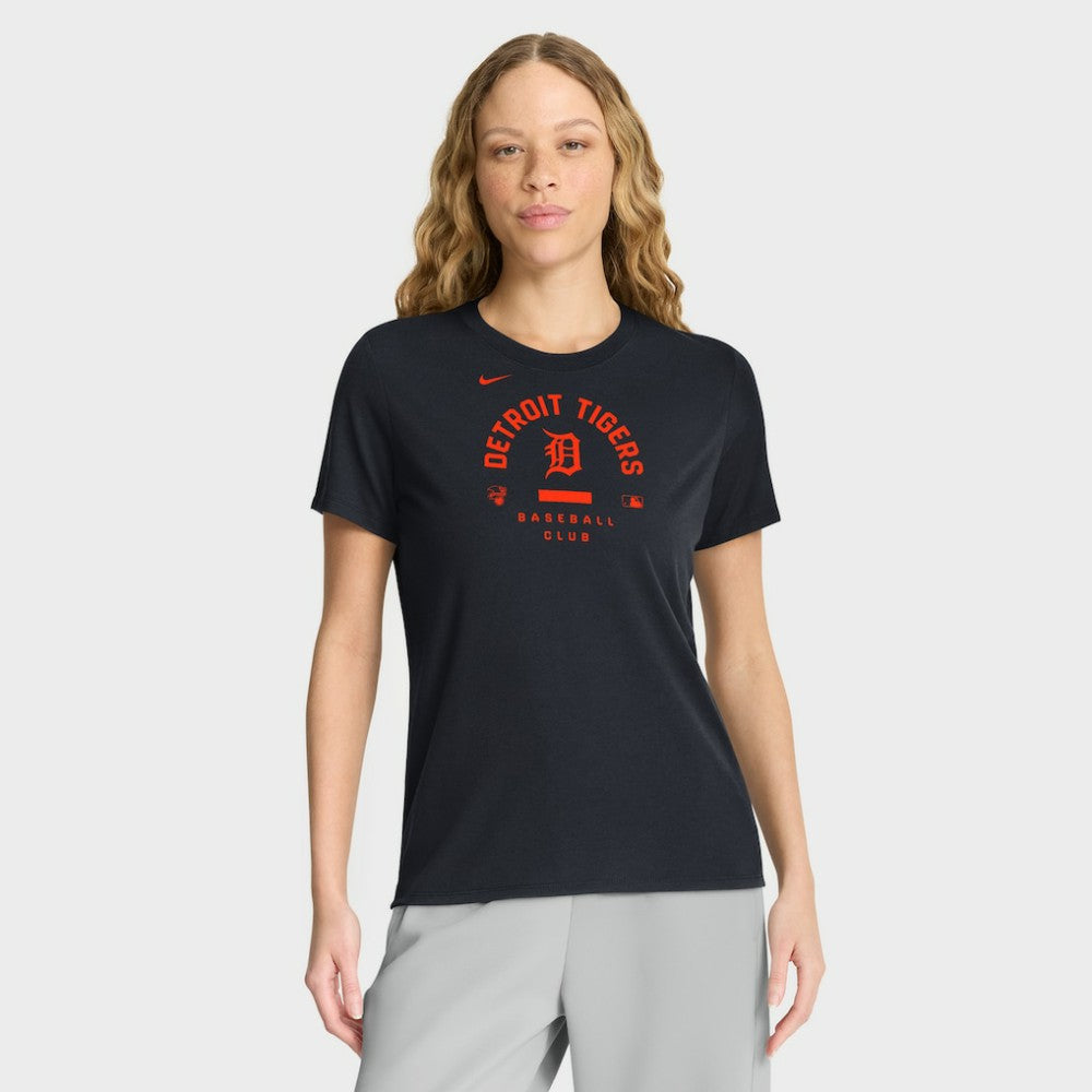 Detroit Tigers Nike Women's Authentic Collection Early Work Tri-Blend Dri-FIT T-Shirt - MLB