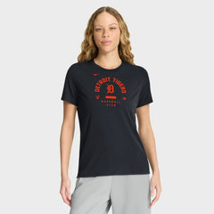 Detroit Tigers Nike Women's Authentic Collection Early Work Tri-Blend Dri-FIT T-Shirt - MLB