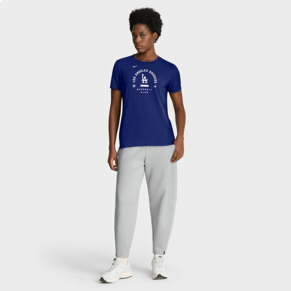 Los Angeles Dodgers Nike Women's Authentic Collection Early Work Tri-Blend Dri-FIT T-Shirt - MLB