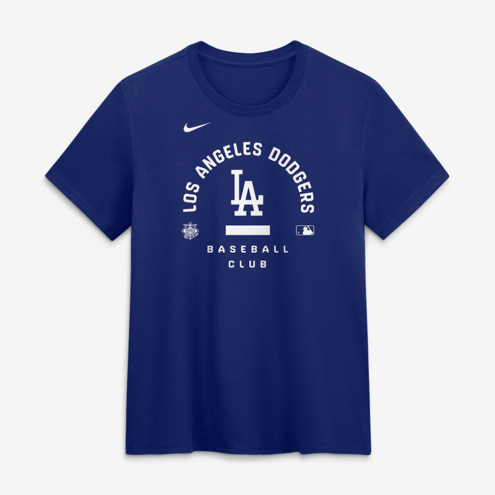 Los Angeles Dodgers Nike Women's Authentic Collection Early Work Tri-Blend Dri-FIT T-Shirt - MLB