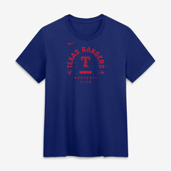 Texas Rangers Nike Women's Authentic Collection Early Work Tri-Blend Dri-FIT T-Shirt - MLB
