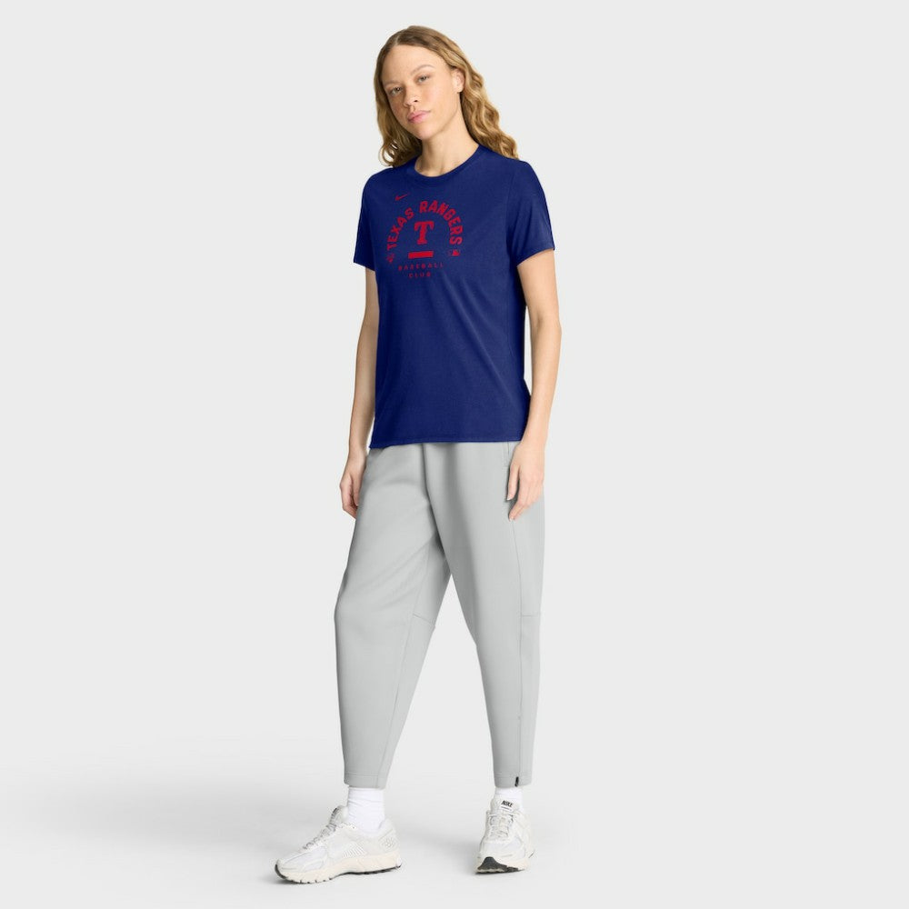Texas Rangers Nike Women's Authentic Collection Early Work Tri-Blend Dri-FIT T-Shirt - MLB
